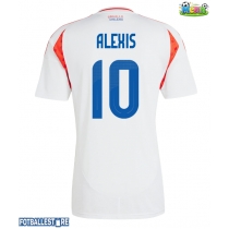 Chile Alexis Sanchez #10 Bortedrakt Copa America 2024 Kortermet